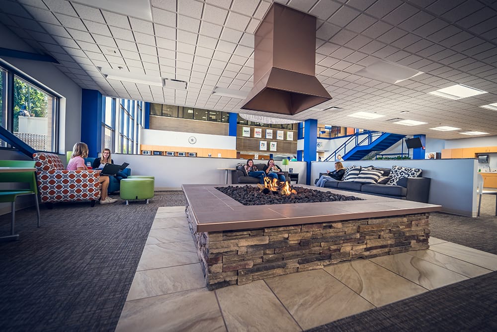 Discovery Benefits Firepit for Employees in Fargo