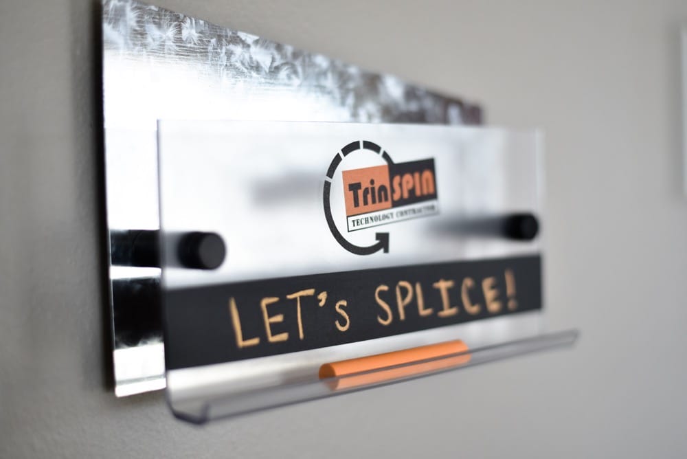 Office SIgn Company Trin Spin