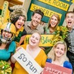 The Spotlight Media team celebrates a victory at Puzzled Escape Rooms