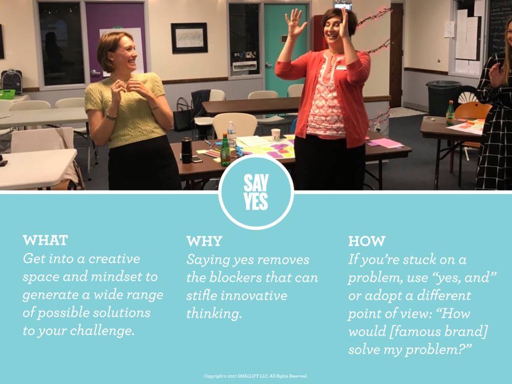 The Arts Partnership workes with Smallify