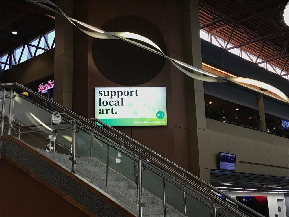 The Arts Partnership talks about art in airports