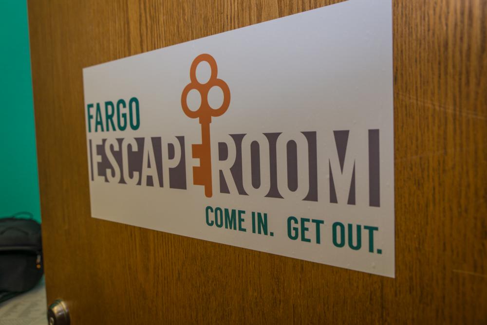 Fargo Escape Room Entry Door