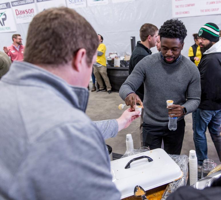 United Way serves chili