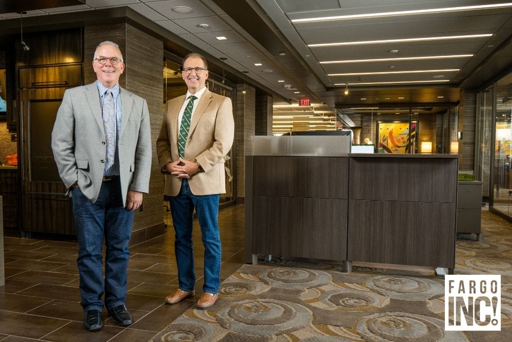 Gate City Banks's Steve Swiontek and Kevin Hanson