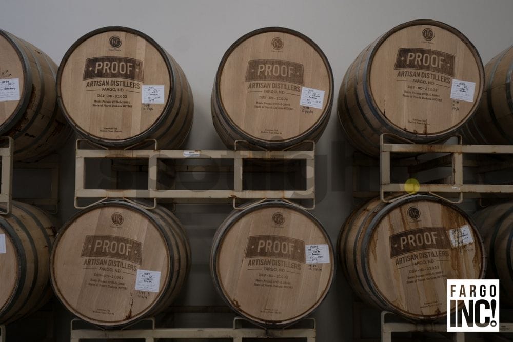 Proof Artisan Distillers Barrels