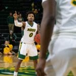 NDSU Point Guard Vinnie Shahid In-Game Shot