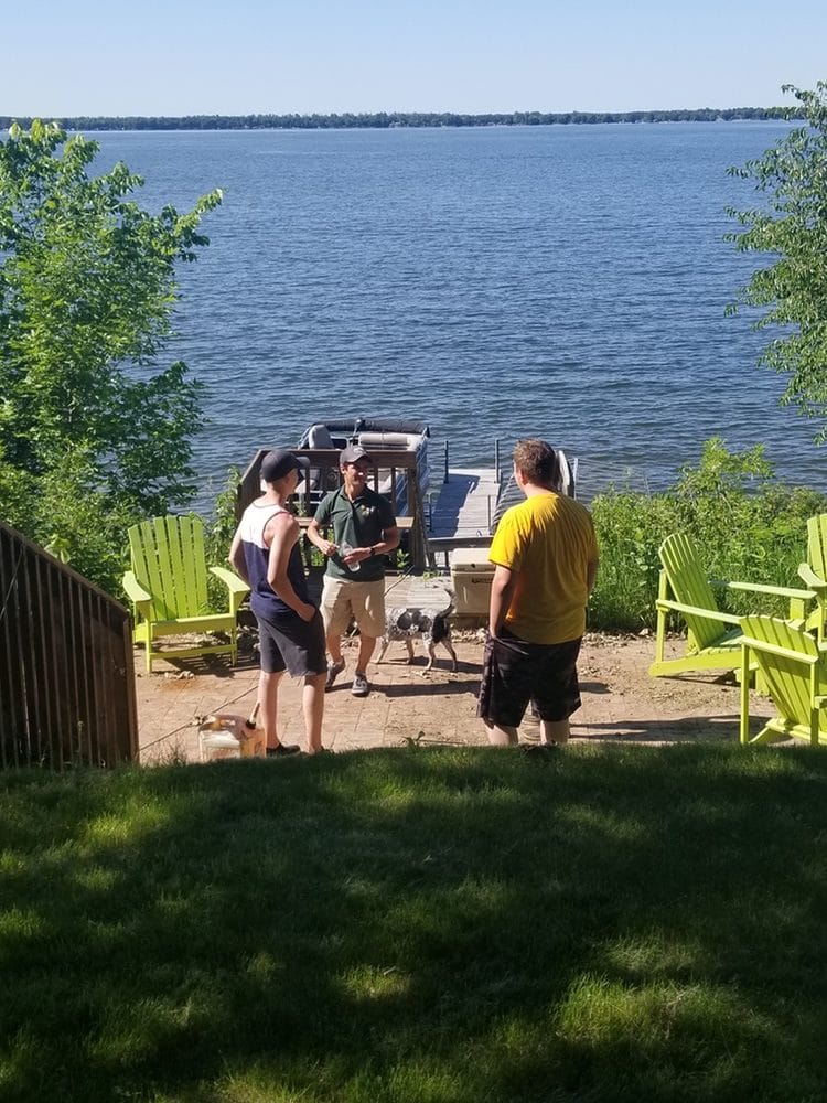 The Harvest Profit team enjoying a day at the lake.