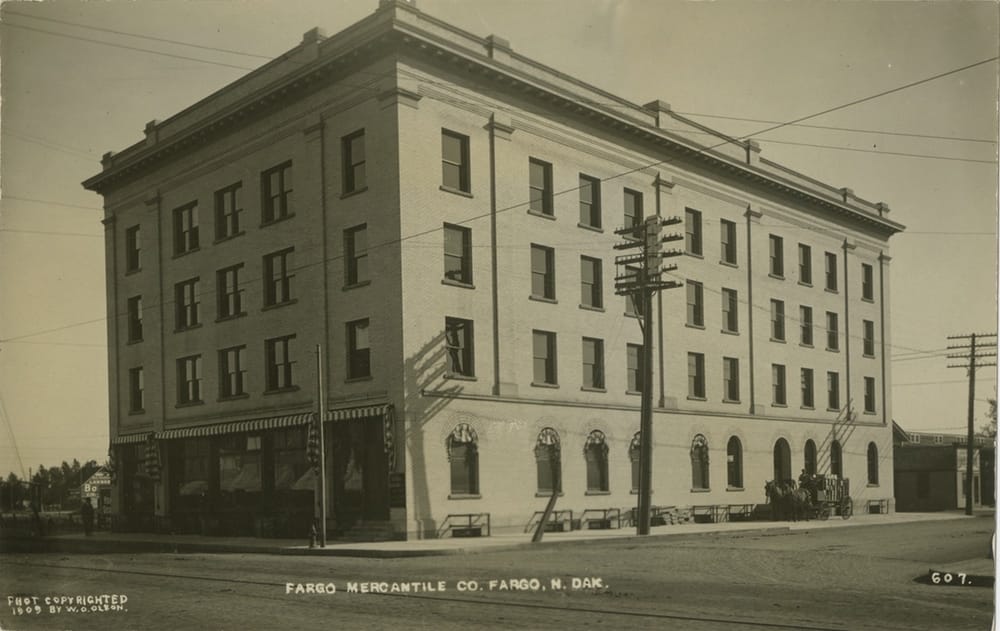 Mercantile in 1909.