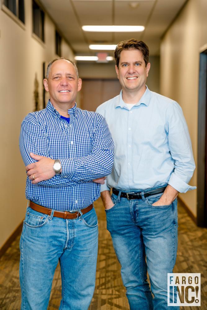 Loren Tschosik (left) and Patrick Mineer (right) co-founded Golden Path Solutions.