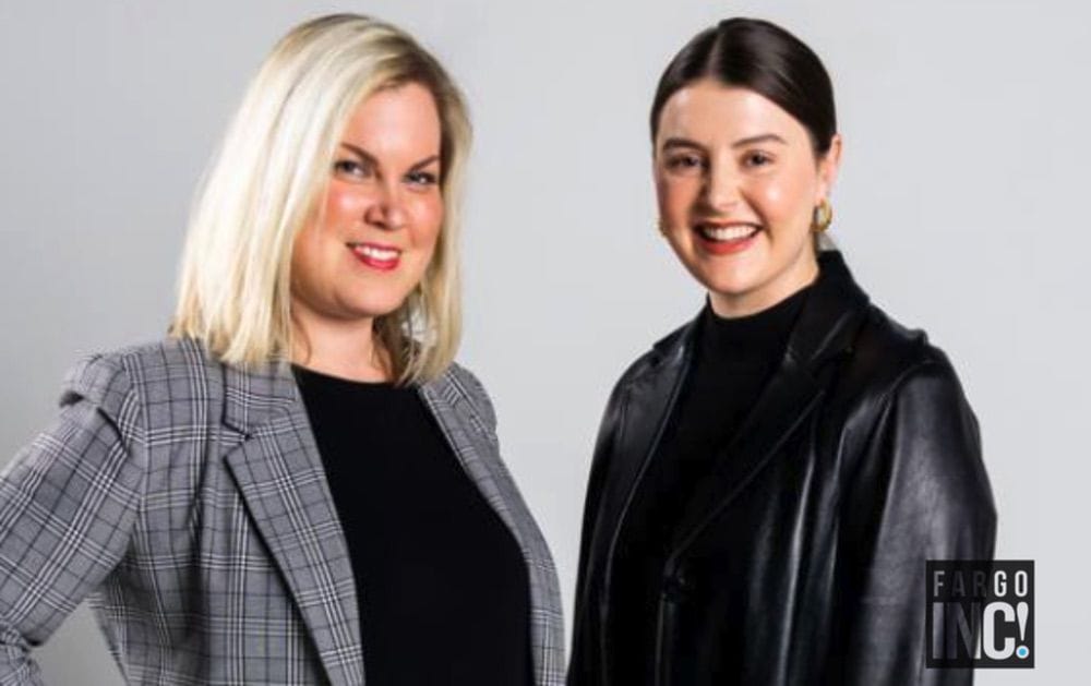 Laura Caroon and Dannyel Moe