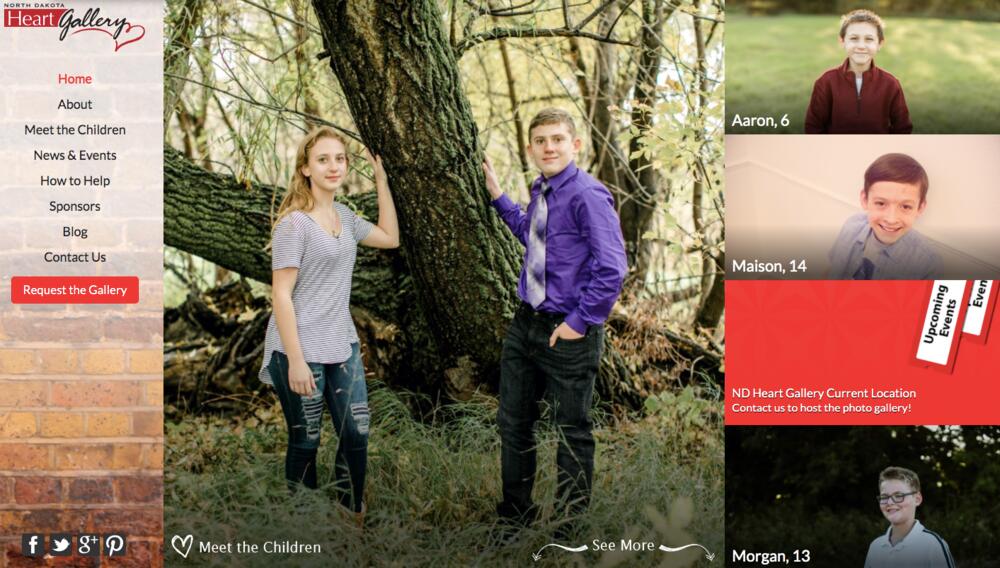 North Dakota Heart Gallery