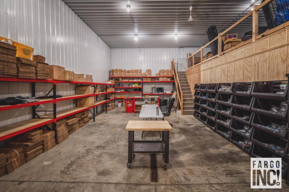 The Cboys' merch room