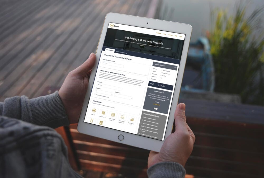 WeClen Interface
