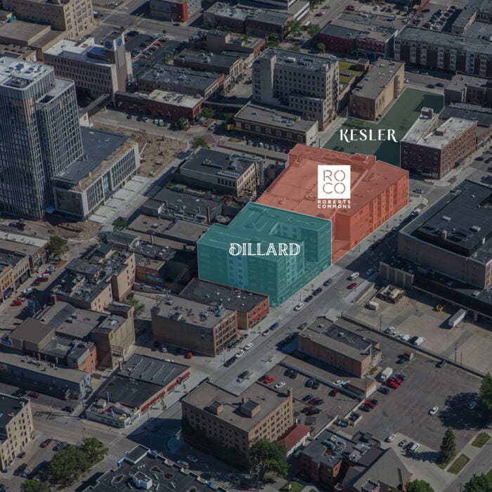 Rendering of the future parking garage.