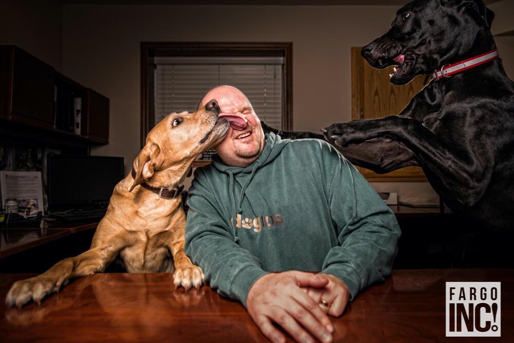 This iconic photo was used in a 2014 issue of Fargo Monthly.