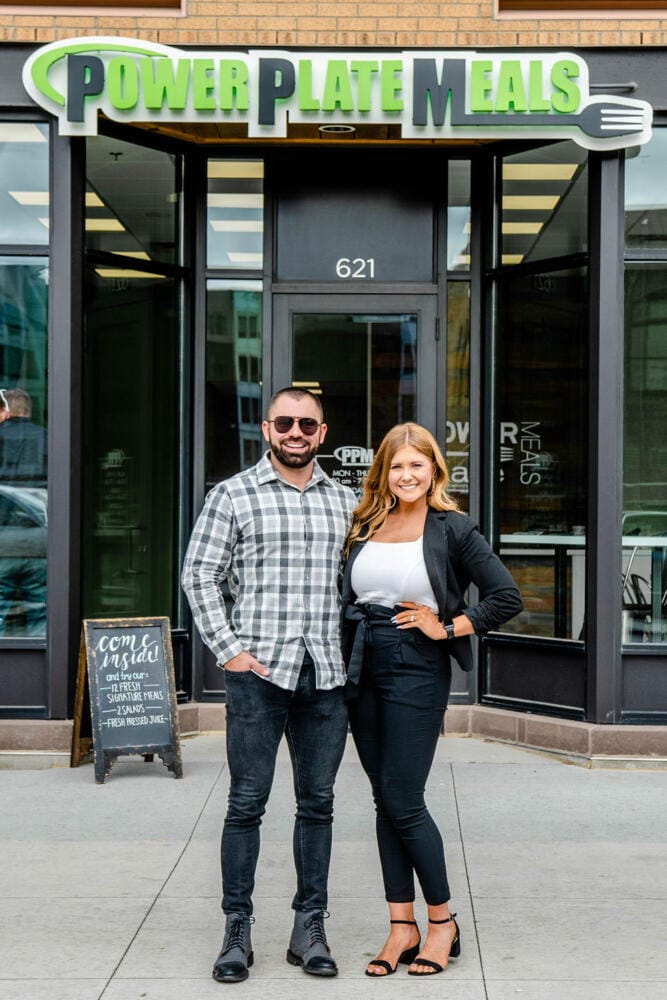 Seth Houkom and Haylee Houkom, Co-Founders Power Plate Meals