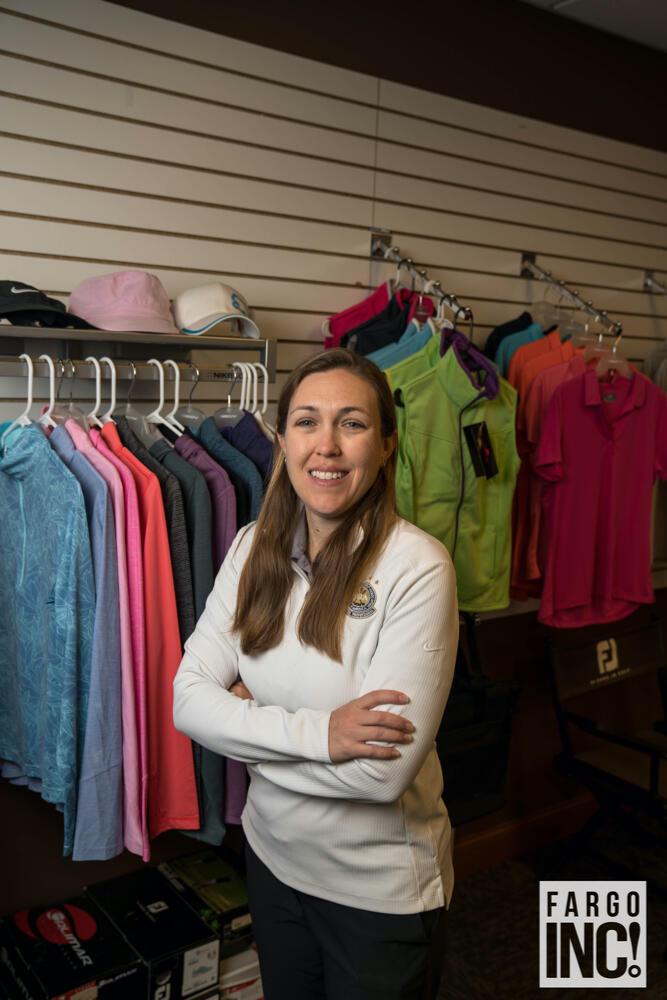 Lisa Schwinden, Head Golf Pro, Osgood Golf Course