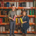 Kirk Anton and Tricia Huson Barse Heat Transfer Warehouse Owners