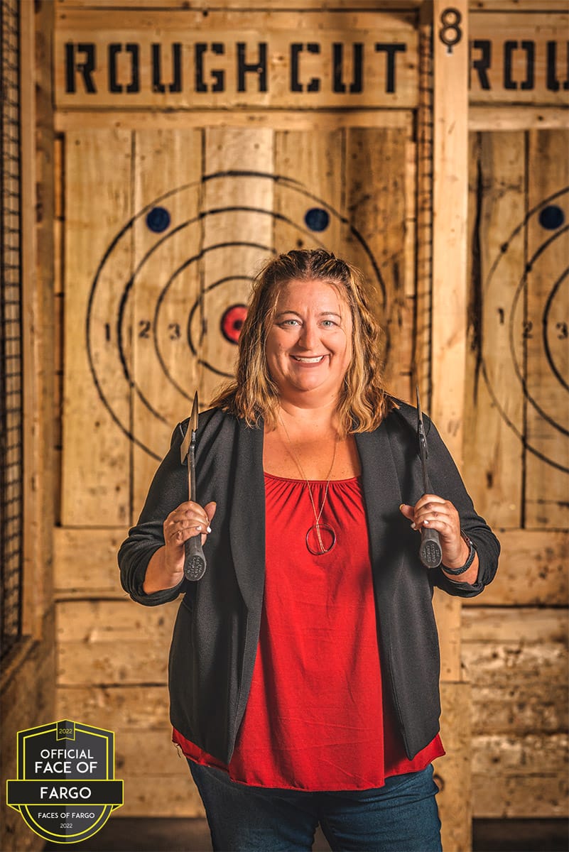 Axe Throwing: Alysia Simunek, Rough Cut Social
