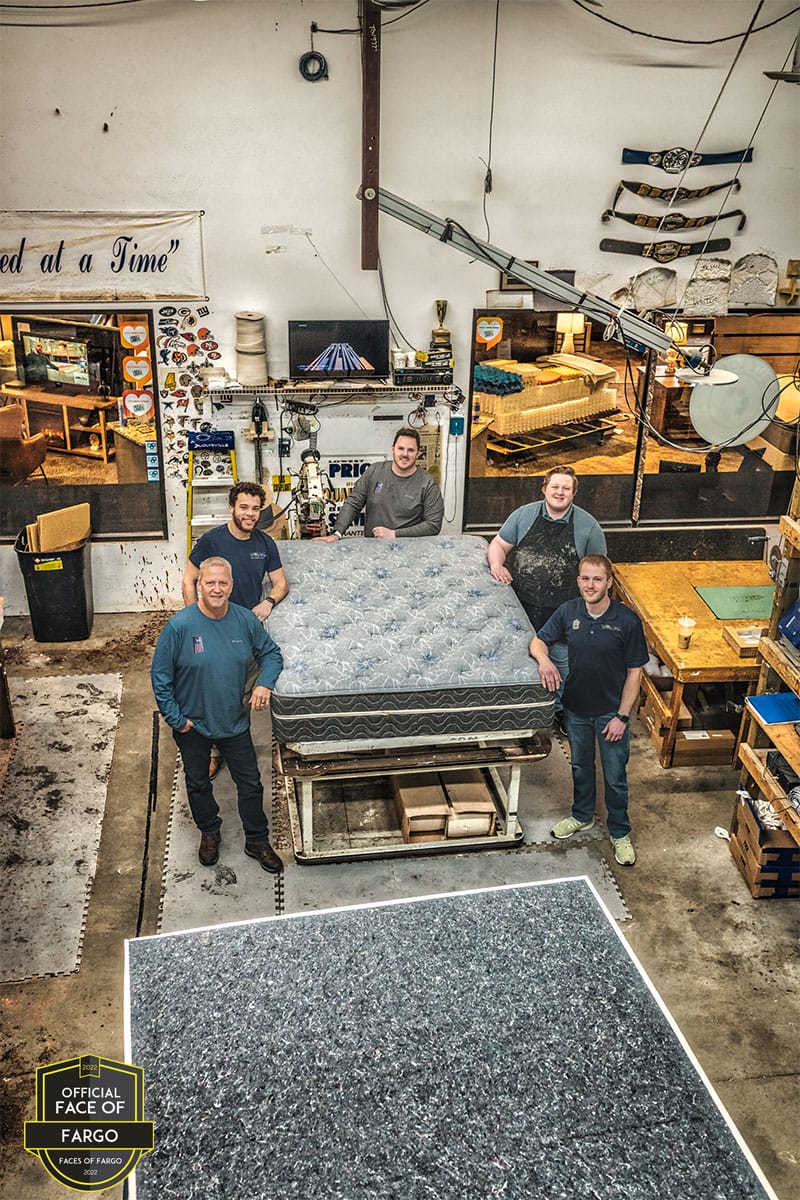 Mattresses: Founder Chris Larson, Store Manager Ben Enney & Team | Comfort King