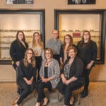 Optometry: Dr. Melissa McCulley (Front Center), Dr. Ashley Motacek (Front Left) & Team, McCulley Optix Gallery