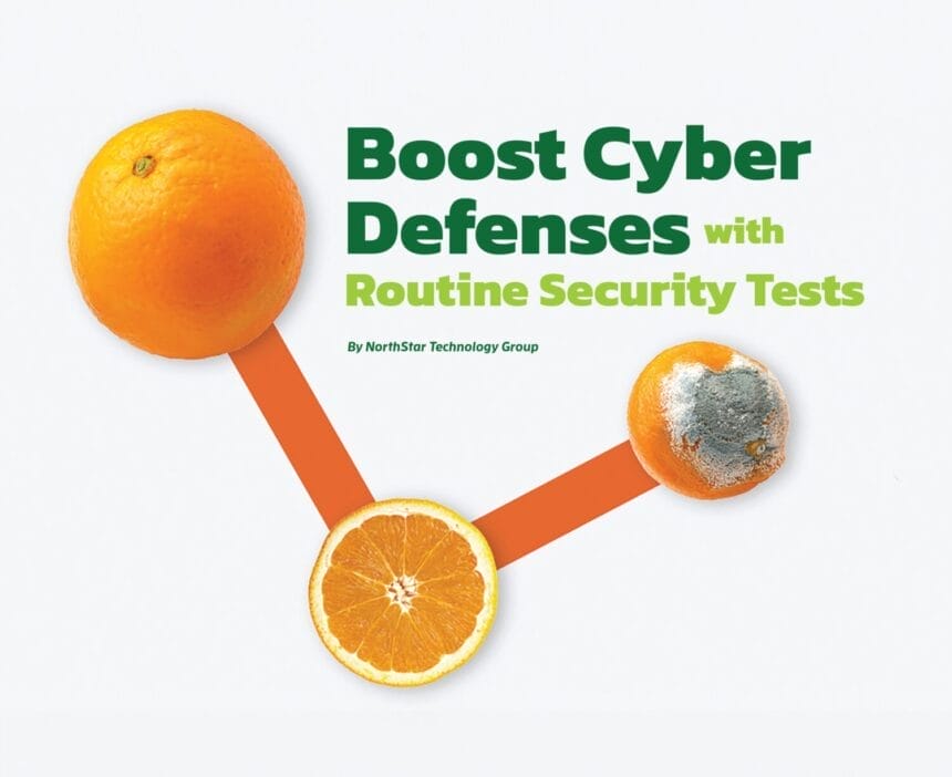 Boost Cyber Defenses with Routine Security Tests Graphic