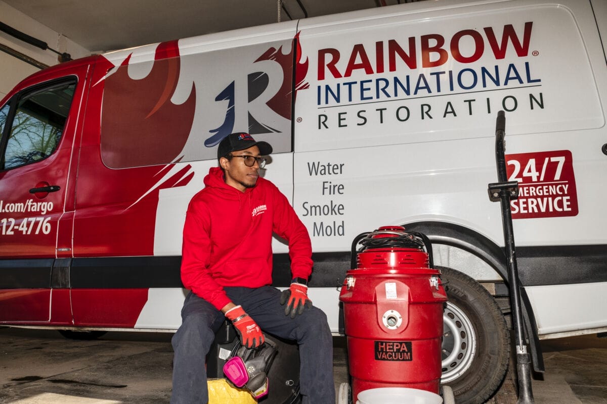 Dirty Jobs Rainbow Restoration Fargo INC!